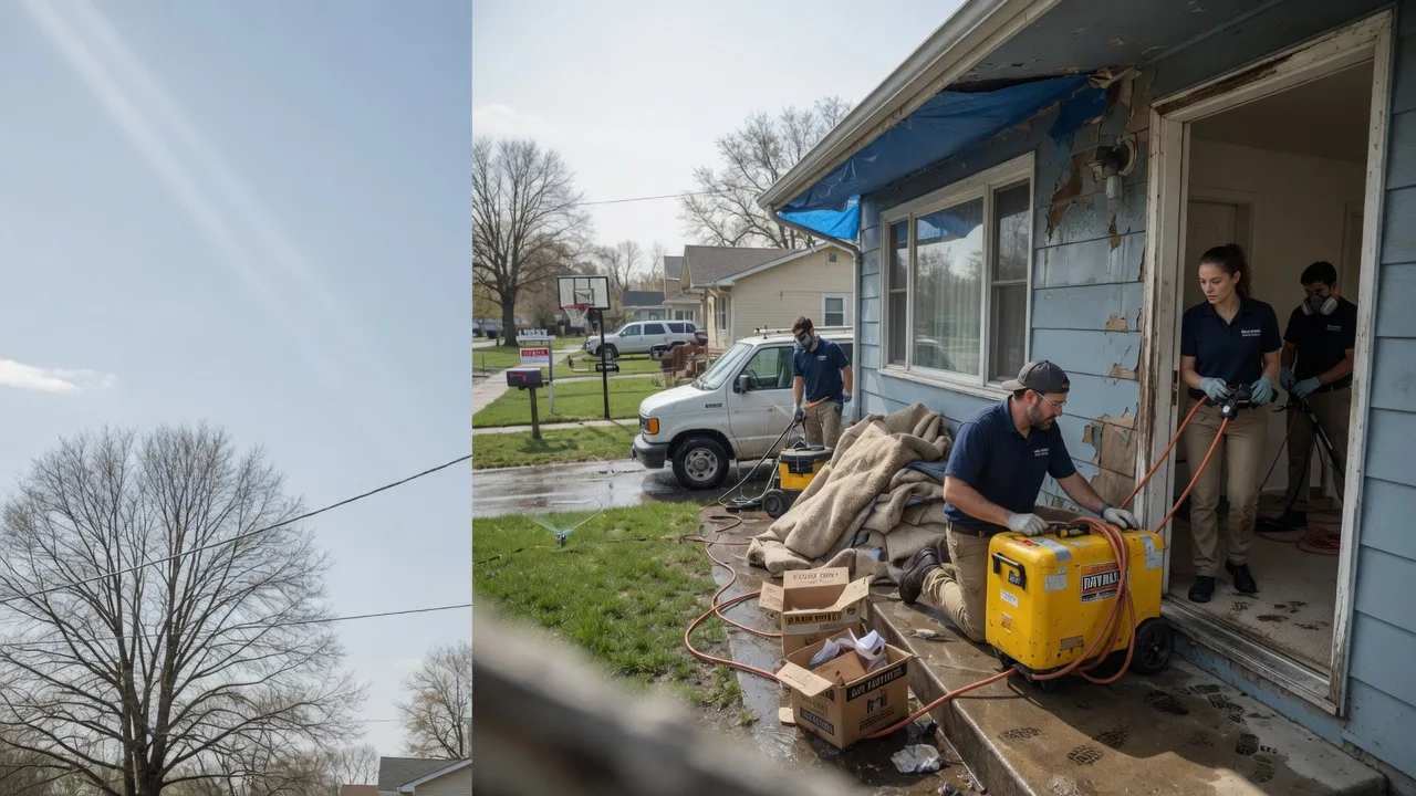 Basement Flood Cleanup in Bloomfield, MT near me